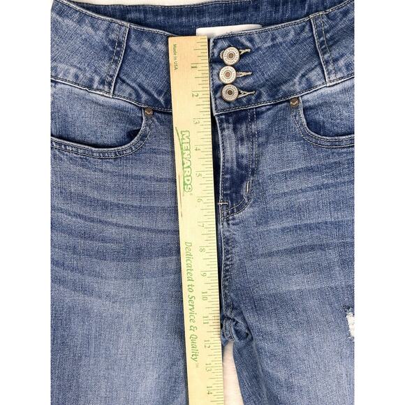 KanCan Dunkirk High Rise Flare Womens Jeans Size 5/26 Cut 40030 Light Wash - Picture 5 of 10